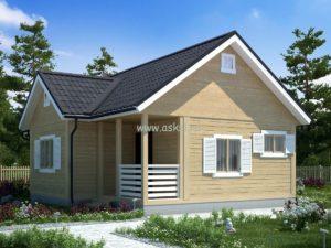 Каркасный дом ОД 6х10 ТК