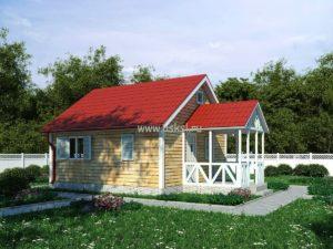 Каркасный дом ОДК 6х6 БК