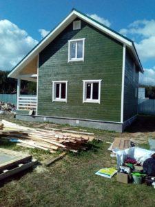 Проект каркасного дома 8х8 метров под ключ