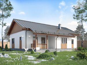Фото каркасного дома ОДК 9х15 ТК