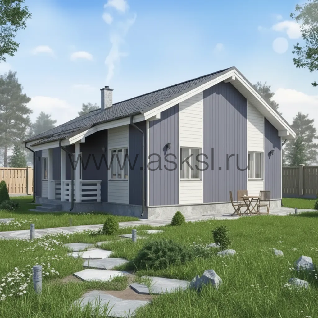 Бунгало 100 м2 под ключ в Москве, проект и цены