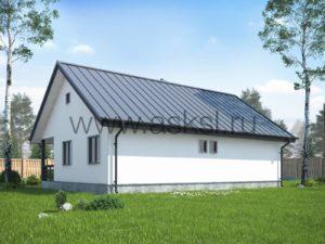 Фото каркасного дома ОДК 8,5х11,5