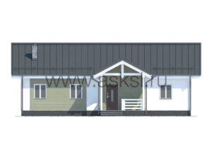 Каркасный дом ОДК 8,5х13,5