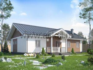 Каркасный дом ОДК 8,5х13,5