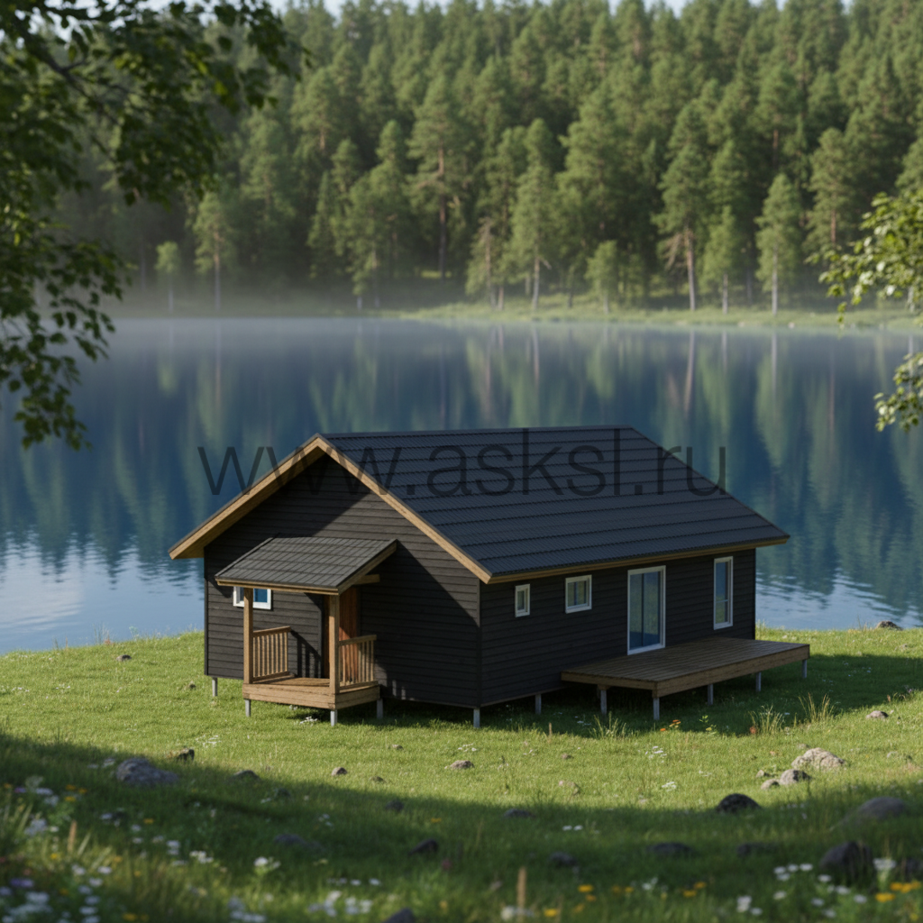 Довольный владелец каркасного дома 8,5х14 (мем Гигачад).